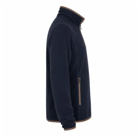 Blouson polaire Scotland 4 poches polyuréthane marine S à 4XL