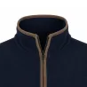 Blouson polaire Scotland 4 poches polyuréthane marine S à 4XL