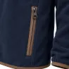 Blouson polaire Scotland 4 poches polyuréthane marine S à 4XL