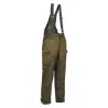 Salopette Grand Nord polyester polaire kaki marron 