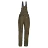 Salopette Grand Nord polyester polaire kaki marron 