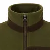 Blouson polaire Percussion kaki/marron – Chaleur et confort outdoor