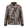 Blouson chasse softshell 4 poches polyester camo kaki S à 3XL