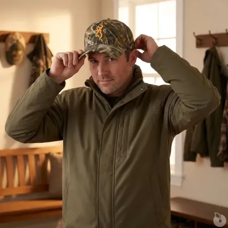Casquette brodé Browning coton polyester camo Max S taille unique