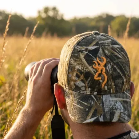 Casquette brodé Browning coton polyester camo Max S taille unique