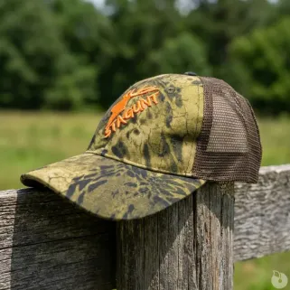 Casquette brodée polyester camo Wild Cap blaze taille unique