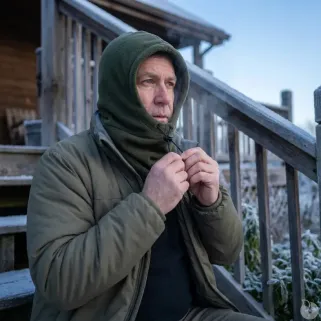 Cagoule polaire réglable douce et chaude - Modèle confortable