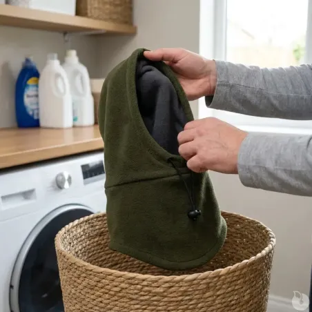 Cagoule polaire réglable douce et chaude - Modèle confortable