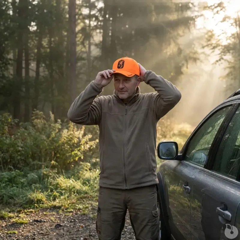 Casquette More Pet matériau respirant orange vif taille unique