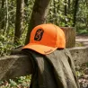Casquette More Pet matériau respirant orange vif taille unique