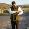 Gilet Walker and Hawkes Barington Shooting Vert Laine