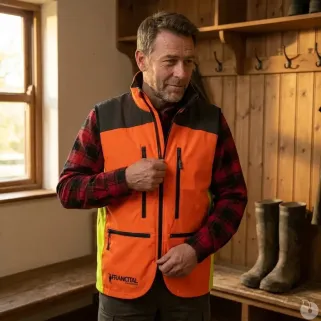 Gilet de traque Francital Atalante 7 Poches Zippées ISO / NF