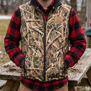 Gilet camo Roseaux Gabion Unlimited 4 poches
