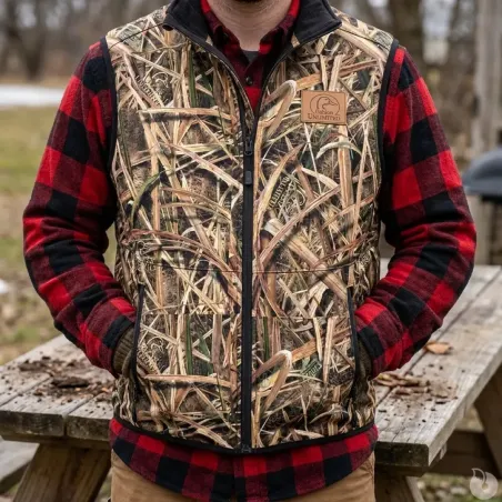 Gilet camo Roseaux Gabion Unlimited 4 poches
