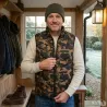 Gilet chauffant fibre polyester et carbone camo CE taille 2XL