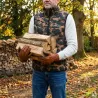 Gilet chauffant fibre polyester et carbone camo CE taille 2XL