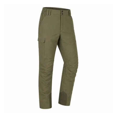 Pantalon Stagunt Vernon-Tabac Poche Zippée Genoux Préformés