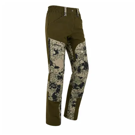 Pantalon stretch digital vert 38 à 54