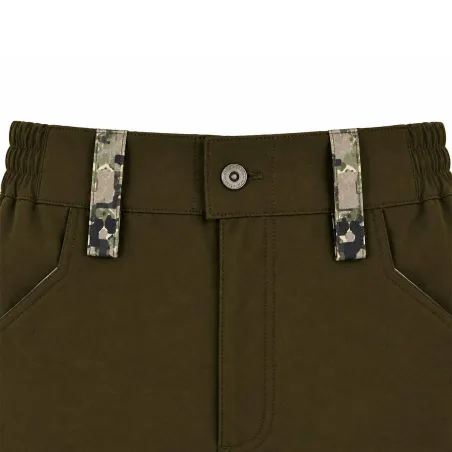 Pantalon stretch digital vert 38 à 54