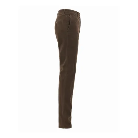 Pantalon marron Calvados côtelé extensible T38 À 60
