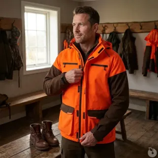 Parka Track Racoon Winchester® Homme - Orange