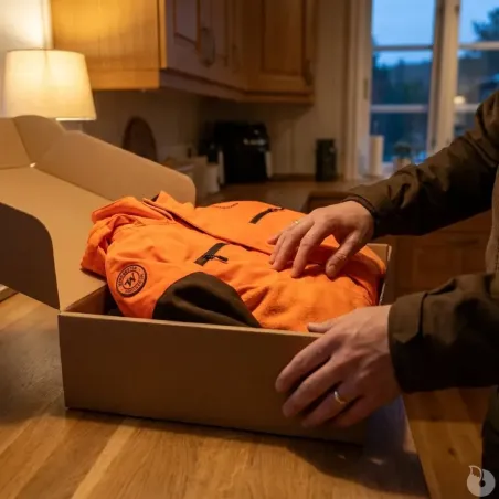 Parka Track Racoon Winchester® Homme - Orange
