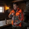 Veste de poste à capuche Warm Hunt 4 chaude camo orange M à 3XL