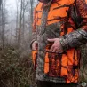 Veste de poste à capuche Warm Hunt 4 chaude camo orange M à 3XL