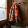 Veste de poste à capuche Warm Hunt 4 chaude camo orange M à 3XL