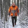 Veste de poste à capuche Warm Hunt 4 chaude camo orange M à 3XL