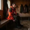 Veste de chasse softshell SL TEX orange camo
