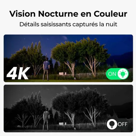 Caméra 4G sans fil Reolink Go G770 à double objectif