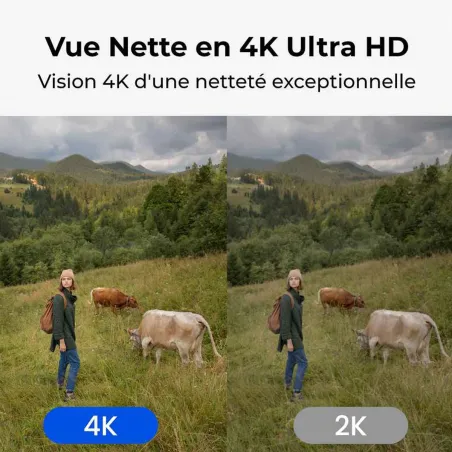 Caméra 4G sans fil Reolink Go G770 à double objectif