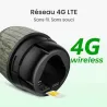 Caméra extérieure sans fil 4G LTE Reolink Go G330 avec panneau solaire