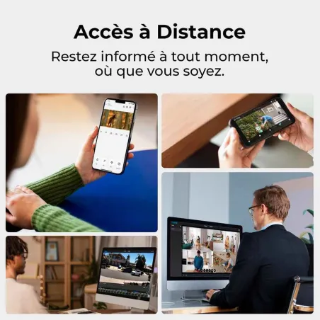 Caméra extérieure sans fil 4G LTE Reolink Go G330 avec panneau solaire