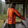 Veste Treeland Maquisard orange camo forest M à 3XL