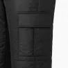 Pantalon thermo homme Brandit® noir - Coupe droite coupe-vent