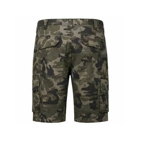 Short cargo camo 4 poches
