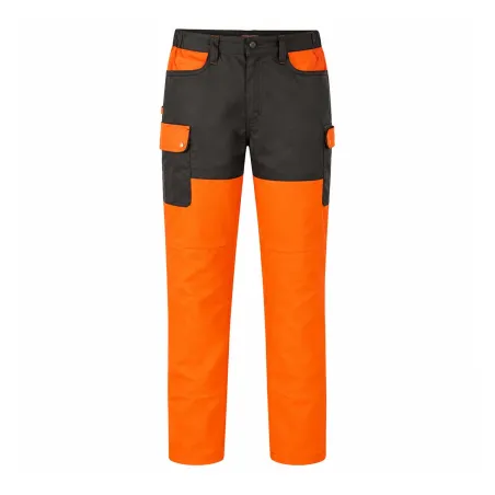 Pantalon Percussion tradition orange CE 6 poches 600 deniers
