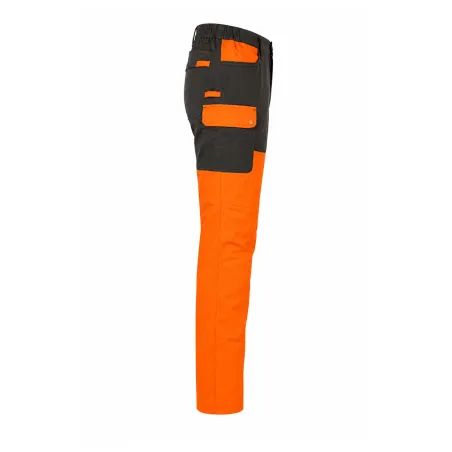 Pantalon Percussion tradition orange CE 6 poches 600 deniers