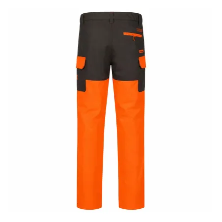 Pantalon Percussion tradition orange CE 6 poches 600 deniers