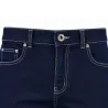 Jeans Coupe Droite Bleu Foncé Denim Extensible de 40 à 54