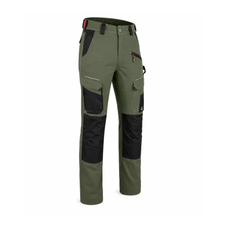 Pantalon Stretch Memory vert du 40 au 54
