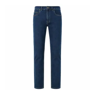 Jeans coupe droite Andrew 5 poches coton bleu moyen 40 à 54