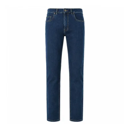 Jeans coupe droite Andrew 5 poches coton bleu moyen 40 à 54