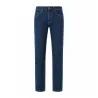 Jeans coupe droite Andrew 5 poches coton bleu moyen 40 à 54