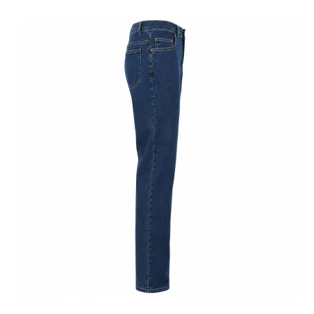 Jeans coupe droite Andrew 5 poches coton bleu moyen 40 à 54