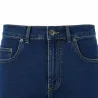 Jeans coupe droite Andrew 5 poches coton bleu moyen 40 à 54