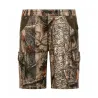 Bermuda Treeland léger polyester coton camo forest/marron 38 à 48