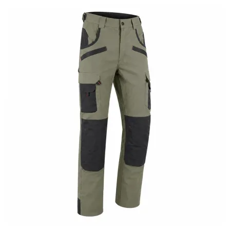 Pantalon de Travail Pro Kaki Ultra Résistant de 38 à 50